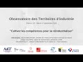 Cultiver les comptences pour se rindustrialiser