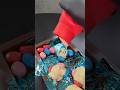 When 24 karat blue foil and maoam meets Dubai chocolate 🍫🩵✨ No Music! #asmr #day1 #dubaichocolate