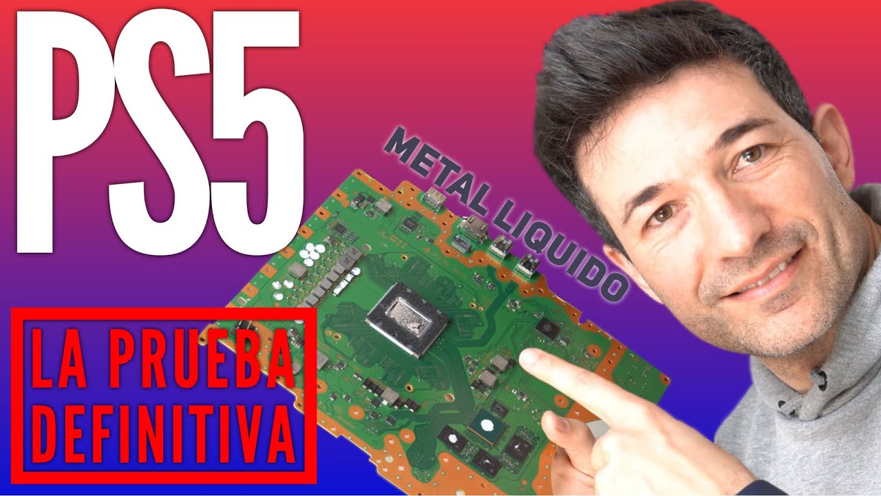 ⚡PS5 LA PRUEBA DEFINITIVA DEL METAL LIQUIDO🌡 que ACABA CON LA POLEMICA