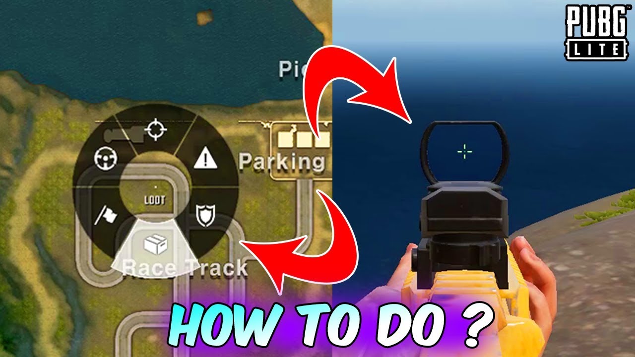 Pubg Pc Lite || How to Use Tactical Map Marker & Crosshair Colour Change  (Hindi) - YouTube