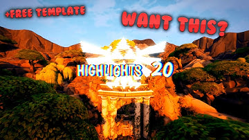 [Free Template] How To Make This *INSANE NEW*  Highlights intro Text