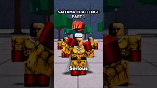THE SAITAMA CHALLENGE IN TSB... 💀 | The Strongest Battlegrounds THE SAITAMA CHALLENGE IN TSB... 💀 | The Strongest Battlegrounds