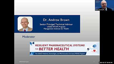 National Pharmaceutical Services Units – A Critical Component for Medicines Availability and Use