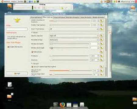 Skewer compiz effect.