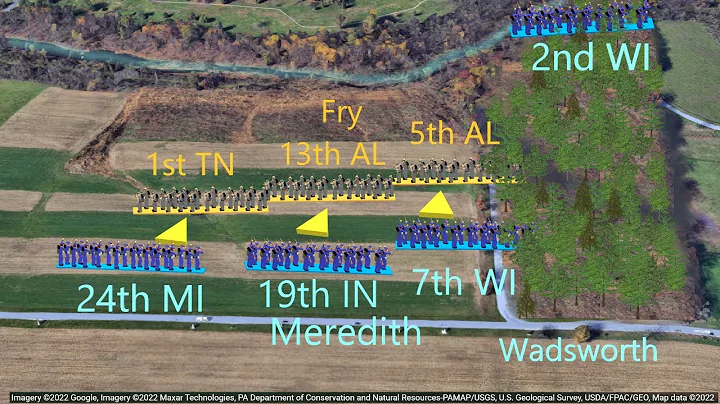 Wadsworth at Gettysburg: Herbst Woods & Railroad Cut | Iron Brigade, Cutler, Meredith, Doubleday