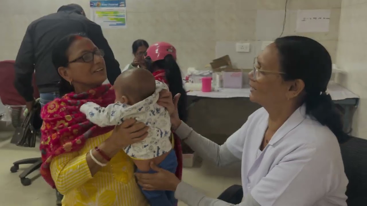 Baby 3rd vaccination done💉🙂