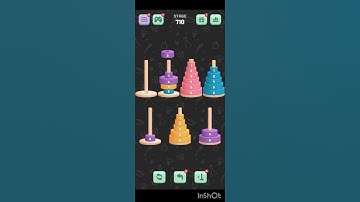 Tower of Hanoi sort level 710