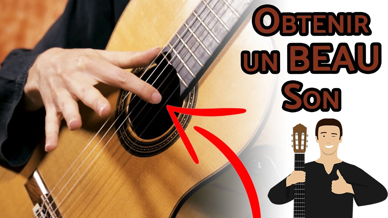 Corde De Guitare électrique Accrochée à L'ongle Créant Un Son