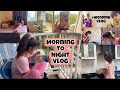 Morning to night vlogroutine vlog wedding vlog day in my lifeproductive aesthetic vloghaircare