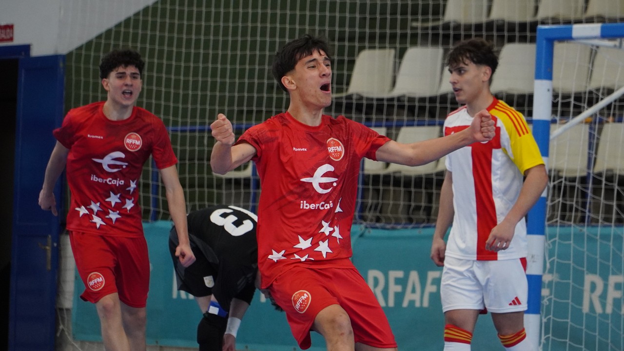 La selección Sub-16 masculina de Madrid de fútbol sala jugará la final del Campeonato de España