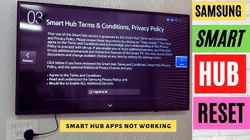SAMSUNG TV TERMS AND CONDITIONS NOT DOWNLOADING || SAMSUNG SMART HUB NOT WORKING