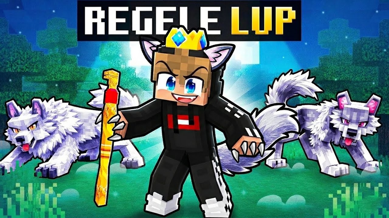 AM DEVENIT REGELE LUP in Minecrat!