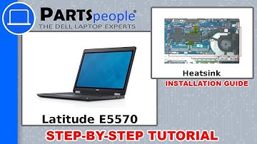Dell Latitude E5570 (P48F001) Heatsink How-To Video Tutorial