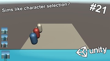 Unity - Sims like character selection #21