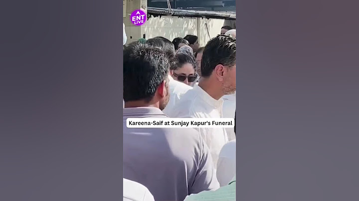 Kareena Kapoor Khan and Saif Ali Khan Attend Sunjay Kapur’s Last Rites, Pay Final Respects