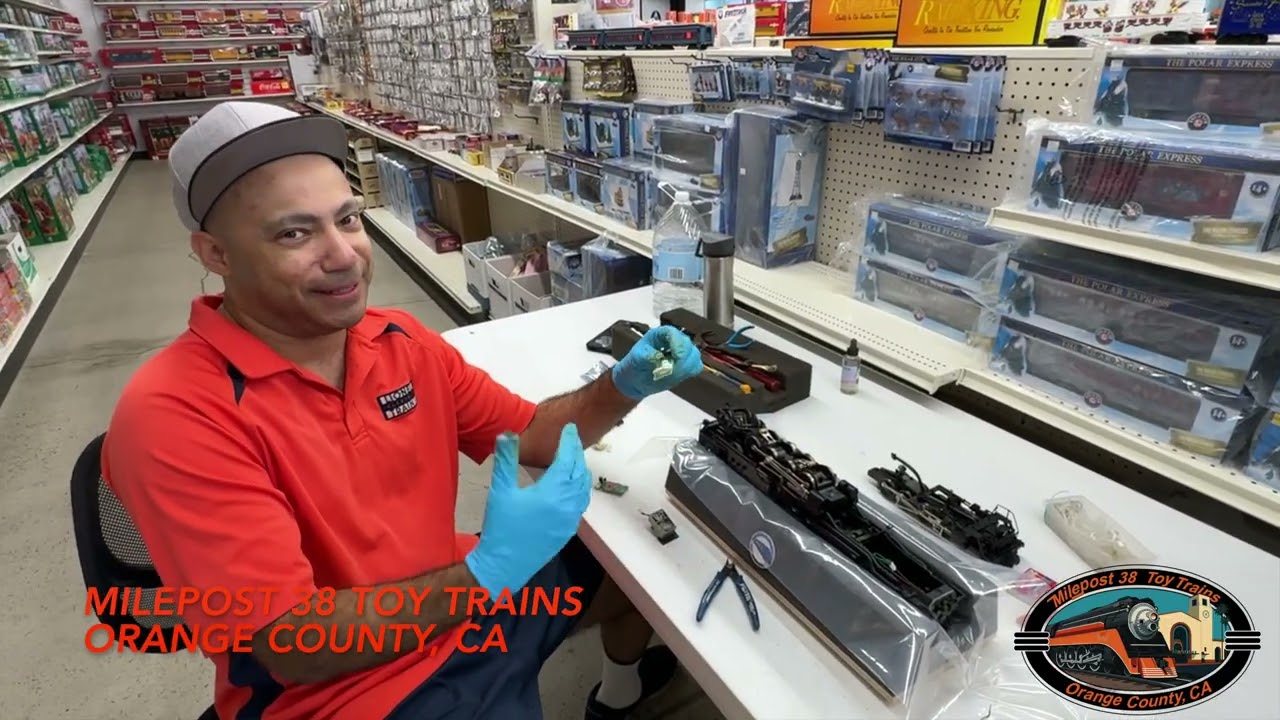 Lionel B&O EM-1 Steam Engine Smoke Unit Re-Build/Service