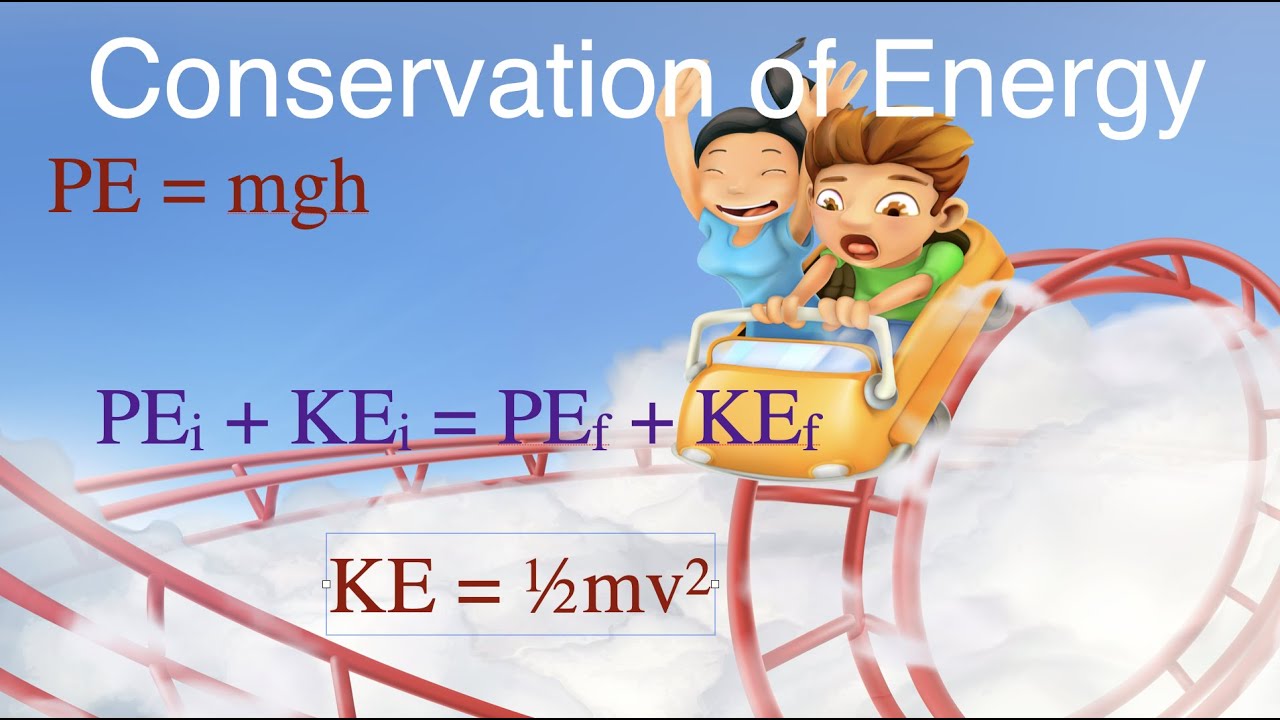 Conservation Of Mechanical Energy Example Problems YouTube Conservation Of Mechanical Energy Example Problems YouTube
