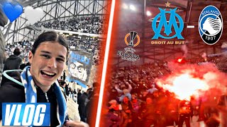 VLOG - OM vs ATALANTA en Europa League 🏆🔥 (Ambiance de folie !)