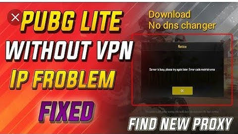 How to download Pubg lite (No VPN, No dns changer all Problem fix)