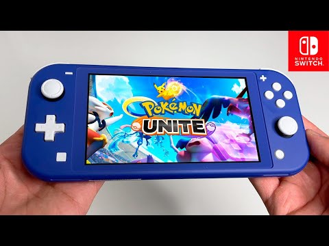 Pokemon Unite Gameplay On Nintendo Switch Lite Free To Download Youtube