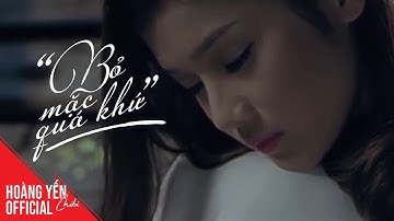 Bỏ Mặc Quá Khứ - Hoàng Yến Chibi | Official Music Video (OST Thám Tử Henry)