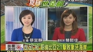 20140620-TVBS新聞台-夏日世足瘋-懿佳連線報導(0600)