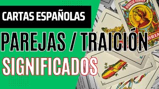 Spanish Card Meanings and Combinations by Position - Couples