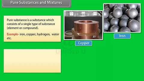 Chapter 2 - Is Matter Around us Pure | Pure Substances and Mixtures