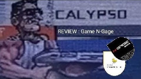 Main Game CALYPSO di Consol N-Gage combatible with Emulator Symbian EKA2L1 Android