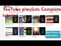 How to create youtube playlist