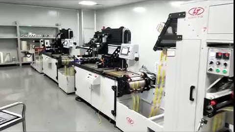 2 color screen printing machine  roll to roll