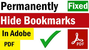 Bladwijzers uitschakelen in een PDF 2025 | Hoe u de automatische weergave van bladwijzers uitscha...