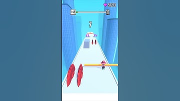 Roof rails Levels 148 - Gameplay Walkthrough #shorts