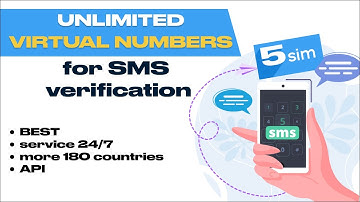 Buy virtual number for SMS verification using 5sim