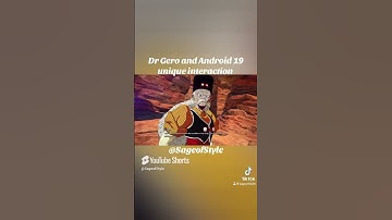 Dr Greo ans Android 19 unique interaction #dragonball #dragonballz #dragonballsparkingzero #shorts