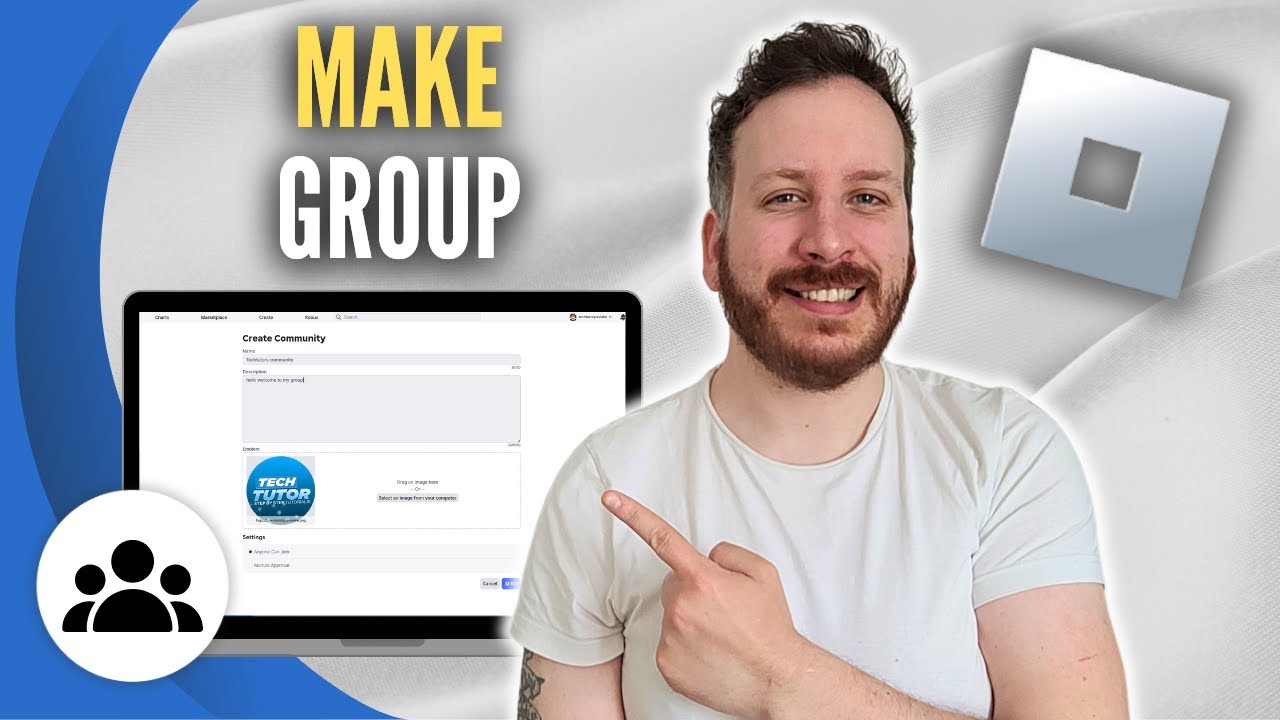 How To Make A Roblox Group YouTube 