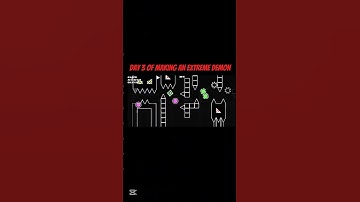 Day 3 of making an extreme demon #extremedemon #geometrydash #gd #geometrydashextremedemon