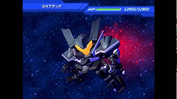 SD gundam G generation wars GN Flag all attack