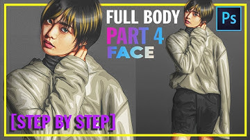 [ Photoshop Tutorial ] How to Make Vector / Vexel Art [PART 4 - FACE ] (ひらて ゆりな)
