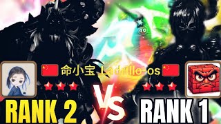 Rank 2 vs. Rank 1 (9 Wins in a row) 🤔 - Summoners War