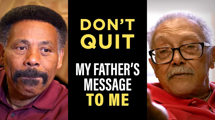 Tony Evans' Inspiring Message From His Father