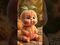 Cute Peach Baby ASMR 🍑✨ | Super Satisfying Eating Sounds