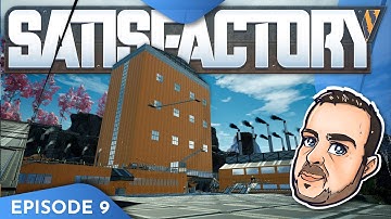 I built an amazing fuel generator factory! - SATISFACTORY - Episode 9
