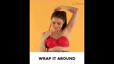 Bra Hack #9 | Styling Regular Bra as Halter Neck Bra
