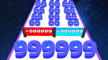 Number Master vs Number Run Master 3D - Number Running Game ( Math Games ) Part 1