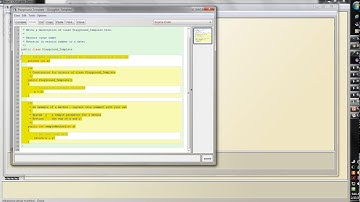 BlueJ Video 5 Main Driver Template