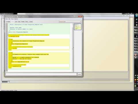 BlueJ Video 5 Main Driver Template