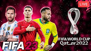 LIVE DE FIFA23 JOGANDO COPA DO MUNDO - FIFA23 [PS4]