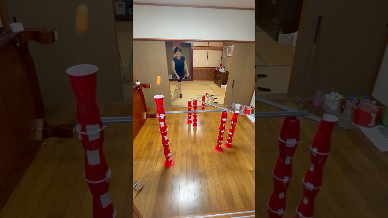 Ping Pong Trick Shots!😁