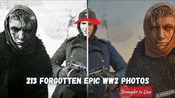 213 Forgotten Epic WW2 Photos Brought to Life in Color